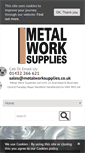 Mobile Screenshot of metalworksupplies.co.uk